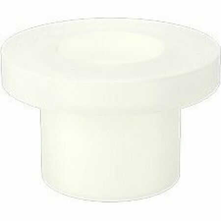 BSC PREFERRED Electrical-Insulating Nylon 6/6 Sleeve Washer for Number 10 Screw Size 0.251 Overall Height, 100PK 91145A218